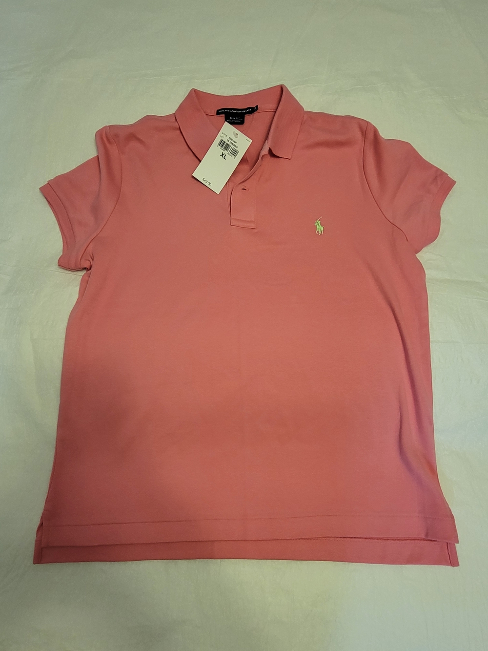 Ralph Lauren Pink Polo Shirt - Women's Classic Fit
